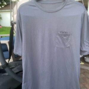 Vuori Gray Short Sleeve Tee Casual Comfort